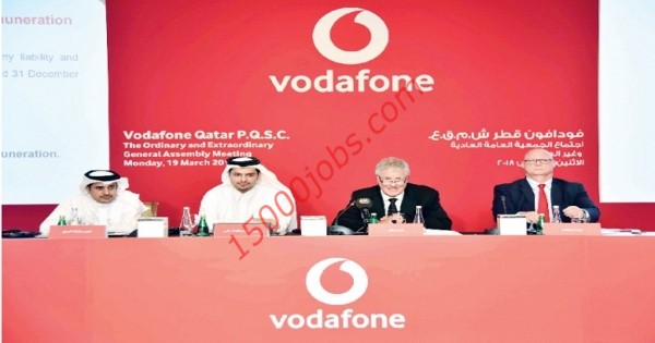 شركة فودافون تعلن عن شواغر وظيفية بدولة قطر