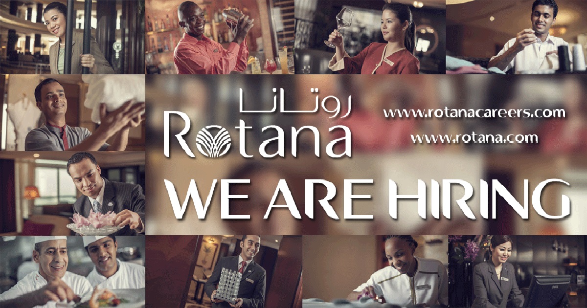 فنادق روتانا الدوحة للضيافة تعلن عن فرص توظيف شاغرة