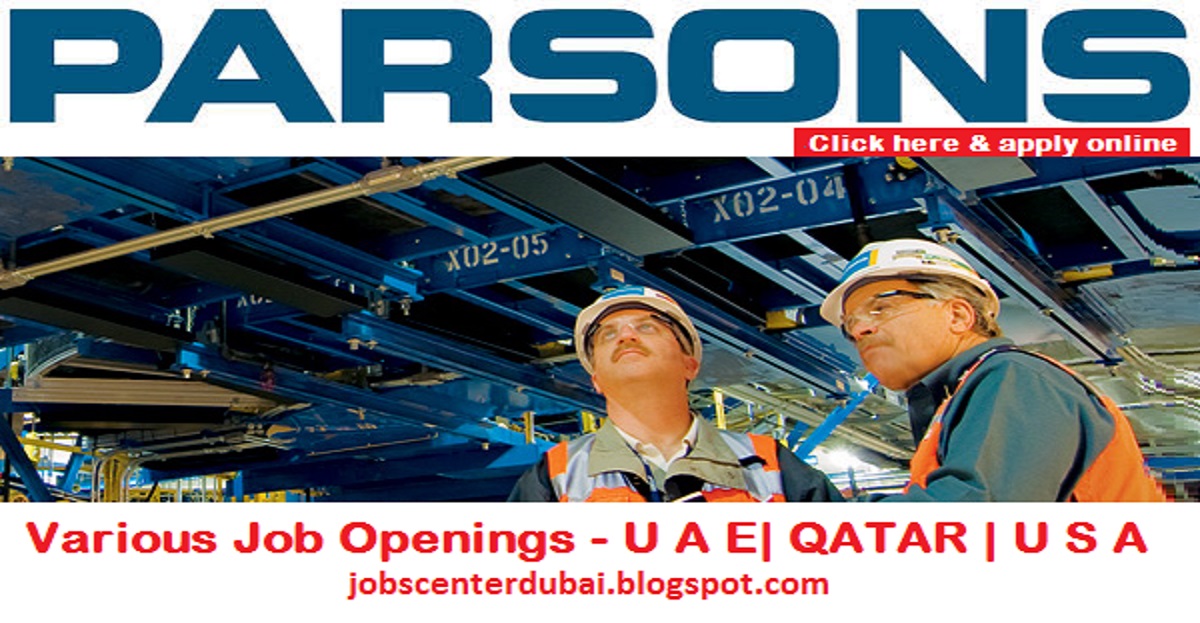 شركة بارسونز قطر تطرح وظائف بالمجالات الهندسية