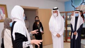 وزير العمل يتفقد مركز حماية الطفل في المنامة للاطمئنان على كفاءته